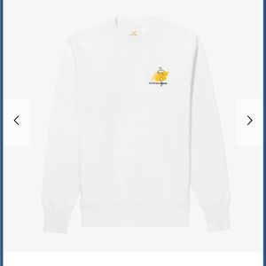 Aime Leon Dore x New Balance White Crewnexk Sweatshirt Size XL